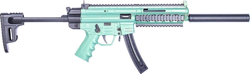 Picture of GSG GSG-16 Full Size 22 LR 22+1 16.25" Black Mint Polymer Receiver Black Collapsible w/Storage Compartment Stock Right Hand GERGGSG1622M