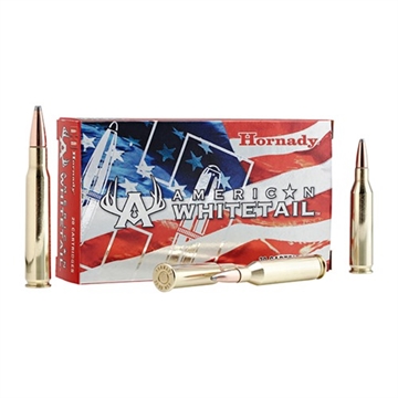 Picture of Hornady American Whitetail 243Win 100gr InterLock Boat Tail Soft Point 20 Per Box/10 Case 8047
