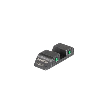 Picture of Ameriglo 2-Dot Tritium Rear Handgun Sight for Sig Sauer/Springfield XD/Hellcat (Non OSP) Green with Black Notch #8 SG-875R