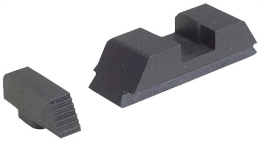 Picture of Ameriglo Defoor Performance Black Sight Set for Glock 17-39 / Front Width .115" / Rear Notch .150" GT-504 GT504