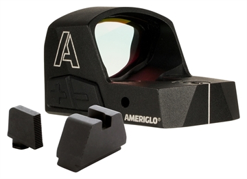 Picture of AmeriGlo Haven Carry Ready Combo Matte Black 1 x 1.10" x 0.75" 5 MOA Red Dot HVN04