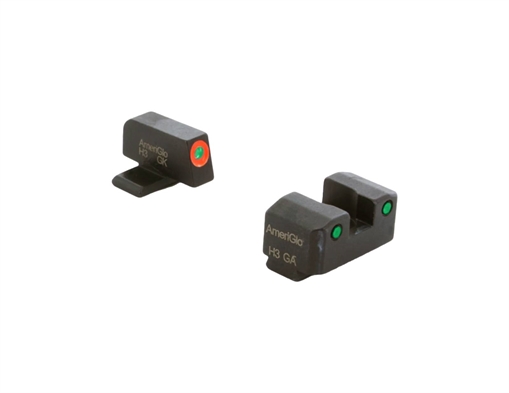 Picture of AMERIGLO NIGHT SIGHT SET SPRINGFIELD MOST XD CAP LE GREEN TRITIUM XD-670