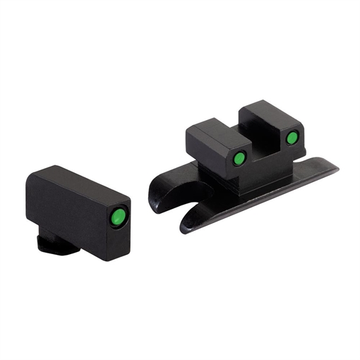 Picture of Ameriglo Optic Compatible Sight Set for Glock 43X/48 A-Cut Green with Black Front and Back AC-806
