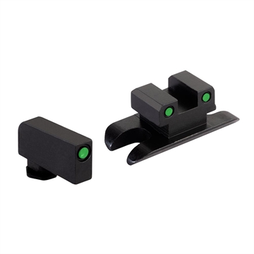 Picture of Ameriglo Optic Compatible Sight Set for Glock 43X/48 A-Cut Green with Black Front and Back AC-806