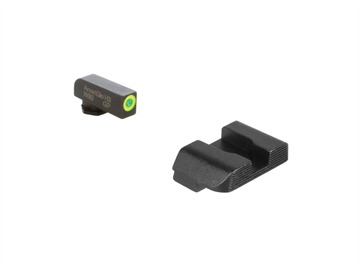 Picture of AMERIGLO PROTECTOR NIGHT SIGHT SET GLOCK GEN5 9/40 GREEN FRONT BLACK REAR GL-5701
