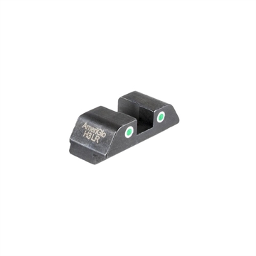 Picture of Ameriglo Tritium 2-Dot Rear Handgun Sight for Glock 42/43/43x/48 Green with White Front GL-8430R