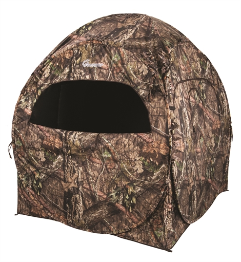 Picture of Ameristep AMSAMEBL1010 Doghouse Run & Gun Blind Mossy Oak Break-Up Country 300 Durashell Plus AMSAMEBL1010 AMS-AMEBL1010