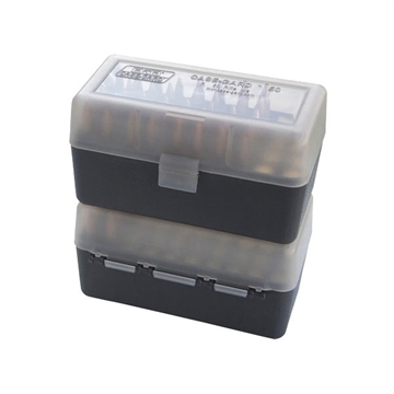 Picture of Chadwick & Trefethen AMMO BOX 50RD FLIP-TOP 223 204 RUGER 6X47 CLEAR/SMOKE RS-50-41