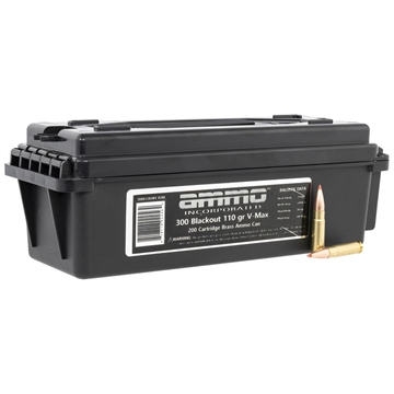 Picture of AMMO INC 300BLK 110G VMAX 20RD BX/200RD CASE 300B110VMXB200