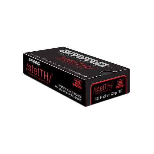 Picture of AMMO INC 300BLK OUT STELTH 220GR TMC 20RD BOX 200RD CASE 300B220TMC-STL20