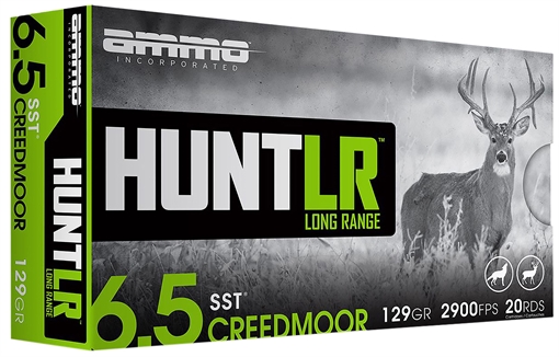 Picture of Ammo Inc Signature Hunt 6.5 Creedmoor Rifle Ammo - 129 Grain | Super Shock Tip | 20rd Box 65CM129SST 65CM129SSTA20