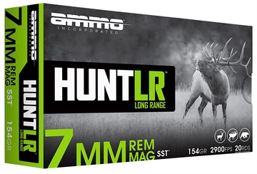 Picture of Ammo Inc Signature Hunt 7mm Remington Magnum Rifle Ammo - 154 Grain Super Shock Tip 7MM154SST-A20 7MM154SSTA20
