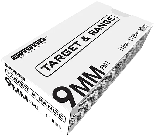 Picture of Ammo Inc 9115FMJTR50 Signature 9mm 115gr Full Metal Jacket 50 Per Box/20 Case 9115FMJTR50 9115FMJ-TR50
