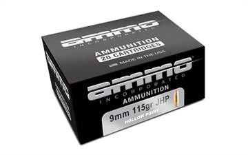 Picture of Ammo Inc Signature, 9MM, 115 Grains, Jacketed Hollow Point, 20 Round Box 9115JHP-A20 9115JHPA20