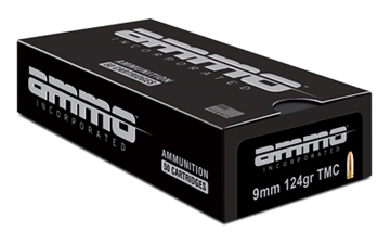 Picture of Ammo Inc Signature, 9MM, 124 Grains, Total Metal Coating, 50 Round Box 9124TMC-A50 9124TMCA50