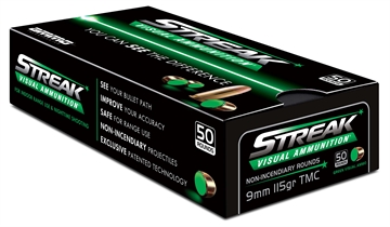 Picture of AMMO INC 9MM GREEN 115GR TMC 50RD BOX 1000 CASE 9115TMCSTRKGRN