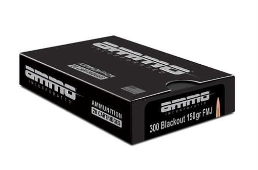 Picture of Ammo Inc Signature .300 Blackout Rifle Ammo - 150 Grain | FMJ | 20rd Box 300B150FMJ-A20