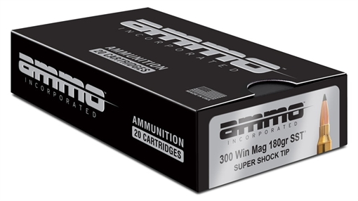 Picture of Ammo Inc Signature Hunt .300 Win Mag Rifle Ammo - 180 Grain | Super Shock Tip 300WM180SST-A20 300WM180SSTA20