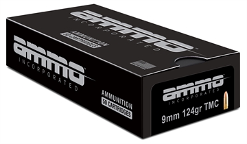 Picture of Ammo Inc Signature 9mm Luger Handgun Ammo - 124 Grain | TMC | 1000rd Case 9124TMC
