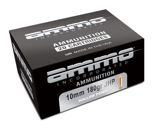 Picture of Ammo Inc Signature Defense 10mm Handgun Ammo - 180 Grain | JHP | 200rd Case 10180JHP-A20