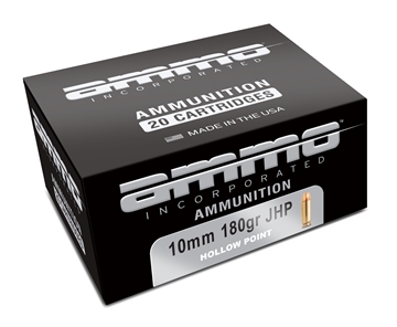 Picture of Ammo Inc Signature Defense 10mm Handgun Ammo - 180 Grain | JHP | 200rd Case 10180JHP-A20