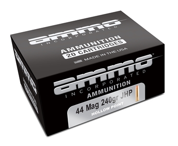 Picture of Ammo Inc Signature Defense .44 Magnum Handgun Ammo - 240 Grain | JHP | 200rd Case 44240JHP-A20