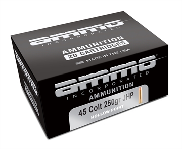 Picture of Ammo Inc Signature Defense .45 Long Colt Handgun Ammo - 250 Grain | JHP | 200rd Case 45C250JHP-A20