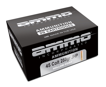Picture of Ammo Inc Signature Defense .45 Long Colt Handgun Ammo - 250 Grain JHP 20rd Box 45C250JHP-A20