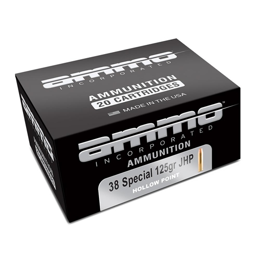 Picture of Ammo Inc Signature Handgun Ammunition .38 Spl 125gr JHP 950 fps 20/ct 38125JHP-A20 38125JHPA20