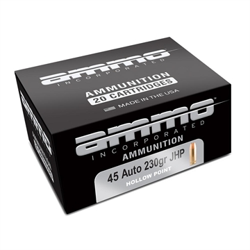 Picture of Ammo Inc Signature, 45 ACP, 230 Grains, XTP Jacketed Hollow Point, 20 Round Box 45230JHP-A20 45230JHPA20