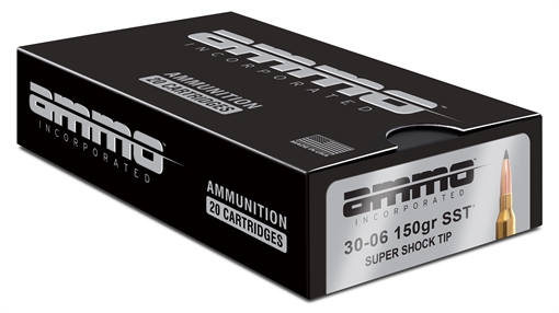 Picture of Ammo Inc Signature Hunt 30-06 Springfield Rifle Ammo - 150 Grain | Super Shock Tip | 200rd Case 3006150SST-A20