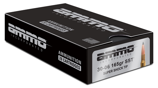 Picture of Ammo Inc Signature Hunt 30-06 Springfield Rifle Ammo - 165 Grain | Super Shock Tip | 200rd Case 3006165SST-A20