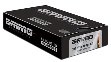 Picture of Ammo Inc Signature Hunt .308 Win Rifle Ammo - 150 Grain Super Shock Tip 20rd Box 308150SST-A20