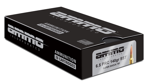 Picture of Ammo Inc Signature Hunt 6.5 PRC Rifle Ammo - 140 Grain | Super Shock Tip | 200rd Case 65PRC140SST