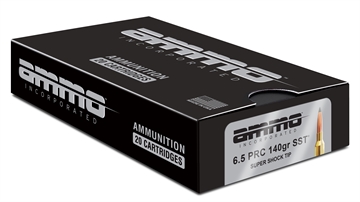 Picture of Ammo Inc Signature Hunt 6.5 PRC Rifle Ammo - 140 Grain | Super Shock Tip | 200rd Case 65PRC140SST
