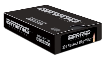 Picture of Ammo Inc Signature Match .300 Blackout Rifle Ammo - 110 Grain | V-Max | 200rd Case 300B110VMX-A20