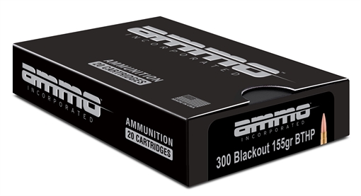 Picture of Ammo Inc Signature Match .300 Blackout Rifle Ammo - 155 Grain | BTHP | 200rd Case 300B155BTHP-A20