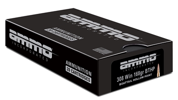 Picture of Ammo Inc Signature Match .308 Win Rifle Ammo - 168 Grain | BTHP | 200rd Case 308168BTHP-A20