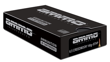 Picture of Ammo Inc Signature Match 6.5 Creedmoor Rifle Ammo - 140 Grain BTHP 20rd Box 65CM140BTHP-A20