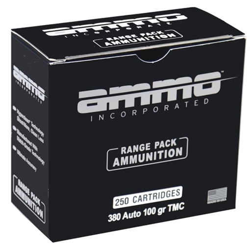 Picture of Ammo Inc Signature Range .380 ACP Handgun Ammo - 100 Grain | TMC 380100TMC-A250