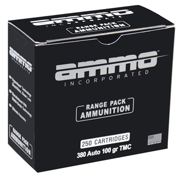 Picture of Ammo Inc Signature Range .380 ACP Handgun Ammo - 100 Grain | TMC 380100TMC-A250