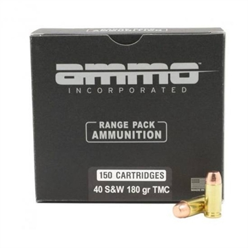 Picture of Ammo Inc Signature Range .40 S&W Handgun Ammo - 180 Grain | TMC | 750rd Case 40180TMC-A150