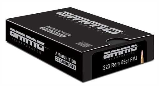 Picture of Ammo Inc Signature Target .223 Remington Rifle Ammo - 55 Grain | FMJ | 500rd Case 223055FMJ-A20