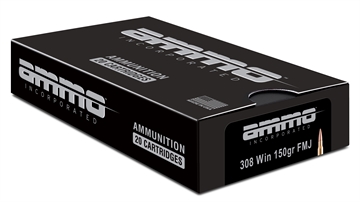 Picture of Ammo Inc Signature Target .308 Win Rifle Ammo - 150 Grain | FMJ | 500rd Case 308150FMJ-A20