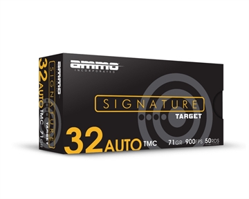 Picture of Ammo Inc Signature Target .32 ACP Handgun Ammo - 71 Grain TMC 50rd Box 32071TMC-A50