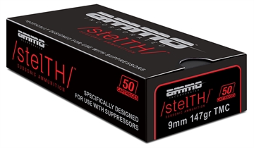 Picture of Ammo Inc stelTH Subsonic 9mm Luger Handgun Ammo - 147 Grain | TMC | 1000rd Case 9147TMC-STL