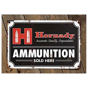 Picture of Hornady AMMO TIN SIGN 99118