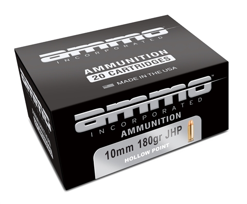Picture of Ammo Inc Signature 10mm Auto 180gr Jacket Hollow Point 20 Per Box/10 Case 10180JHPA20