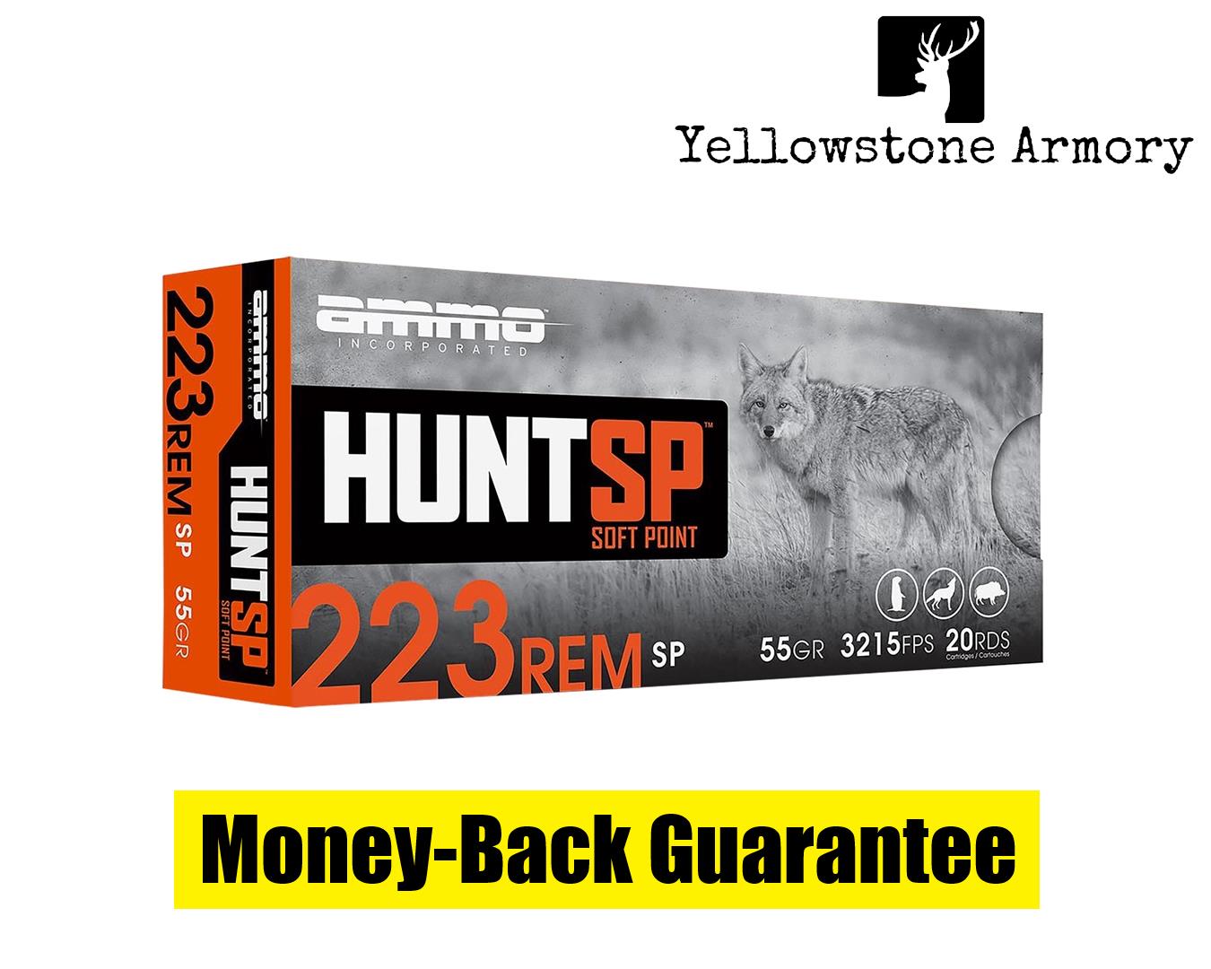 Project A223 AMMOINC A223 Hunt 223055SPA20 - Rifle Ammunition at GunBroker.com ...