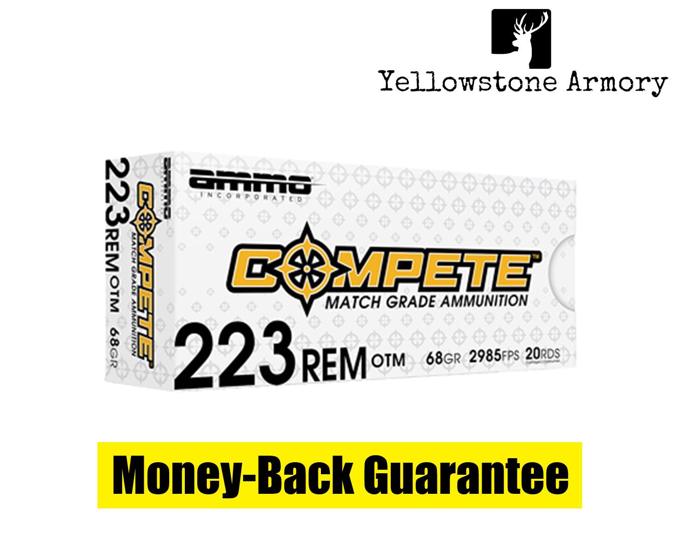 Project A223 AMMOINC A223 Match 223068BTHPA20 - Rifle Ammunition at GunBroker.com ...
